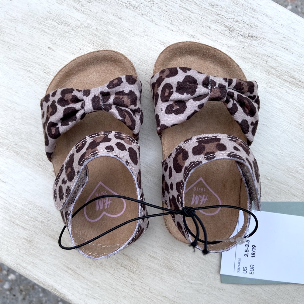 H&M leopard sandals